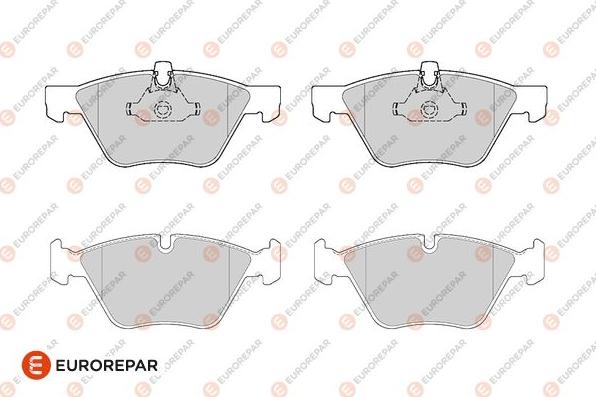 EUROREPAR 1686273880 - Kit de plaquettes de frein, frein à disque cwaw.fr