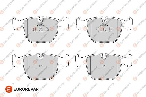 EUROREPAR 1686272880 - Kit de plaquettes de frein, frein à disque cwaw.fr