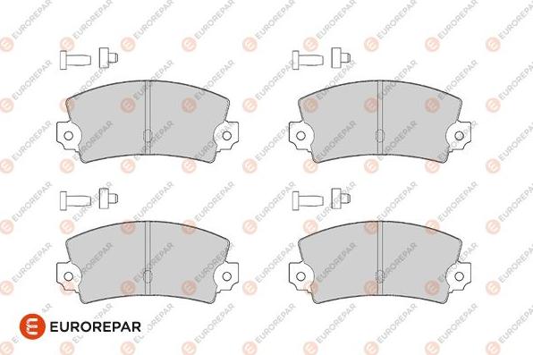 EUROREPAR 1686277280 - Kit de plaquettes de frein, frein à disque cwaw.fr