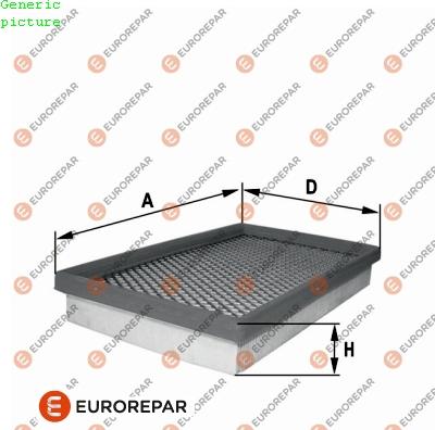 EUROREPAR 1680344580 - Filtre à air cwaw.fr