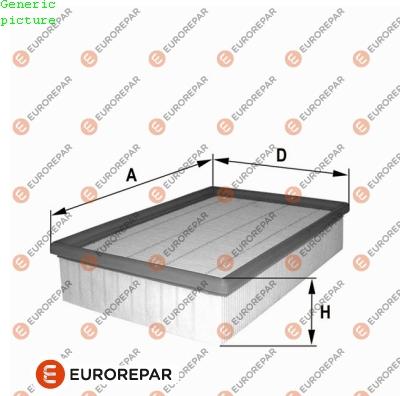 EUROREPAR 1680341880 - Filtre à air cwaw.fr