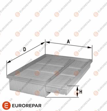 EUROREPAR 1680341380 - Filtre à air cwaw.fr