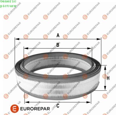 EUROREPAR 1680342780 - Filtre à air cwaw.fr