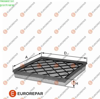 EUROREPAR 1680332880 - Filtre à air cwaw.fr