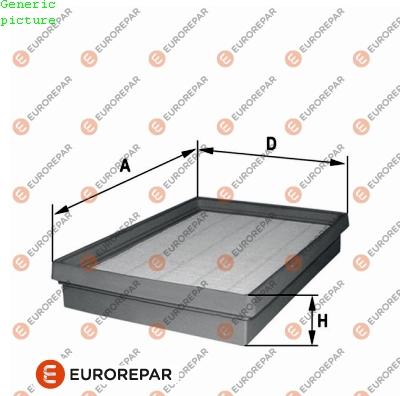 EUROREPAR 1680343180 - Filtre à air cwaw.fr