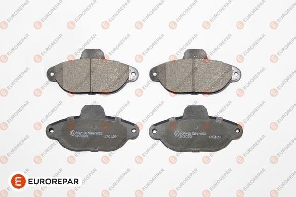 EUROREPAR 1681164980 - Kit de plaquettes de frein, frein à disque cwaw.fr