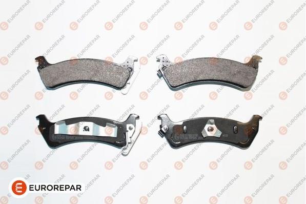 EUROREPAR 1681164580 - Kit de plaquettes de frein, frein à disque cwaw.fr