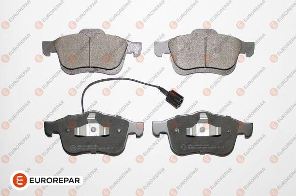 EUROREPAR 1681165180 - Kit de plaquettes de frein, frein à disque cwaw.fr