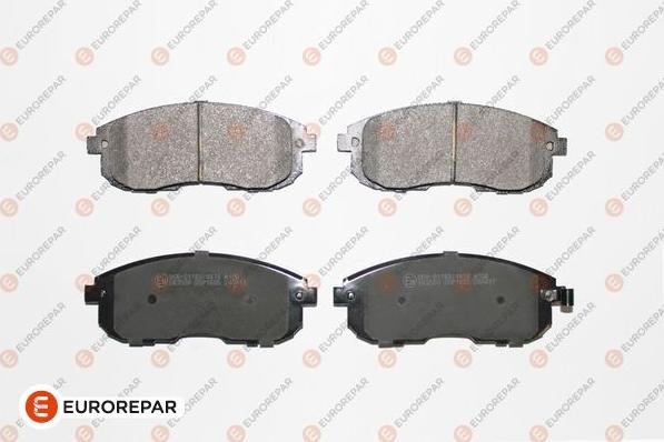 EUROREPAR 1681166080 - Kit de plaquettes de frein, frein à disque cwaw.fr