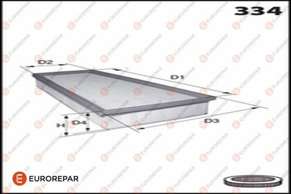 EUROREPAR 1682948980 - Filtre à air cwaw.fr