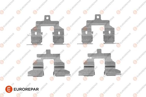 EUROREPAR 1682485580 - Kit d'accessoires, plaquette de frein à disque cwaw.fr