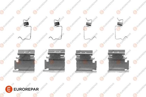 EUROREPAR 1682480280 - Kit d'accessoires, plaquette de frein à disque cwaw.fr