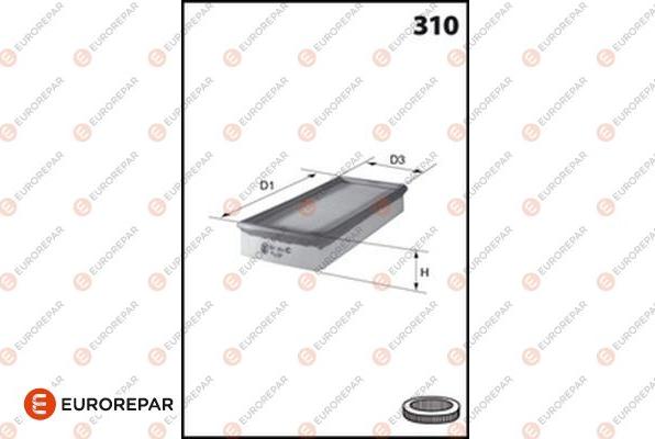 EUROREPAR 1682344180 - Filtre à air cwaw.fr