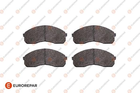 EUROREPAR 1682305880 - Kit de plaquettes de frein, frein à disque cwaw.fr