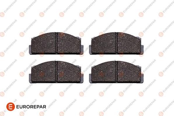 EUROREPAR 1682306980 - Kit de plaquettes de frein, frein à disque cwaw.fr