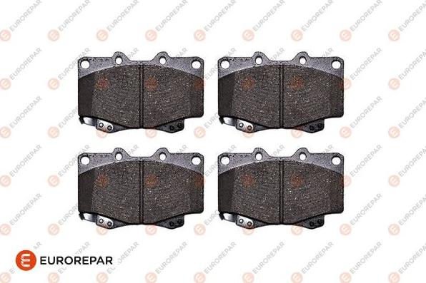 EUROREPAR 1682303880 - Kit de plaquettes de frein, frein à disque cwaw.fr