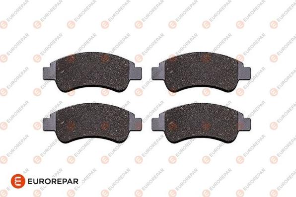 EUROREPAR 1682315480 - Kit de plaquettes de frein, frein à disque cwaw.fr