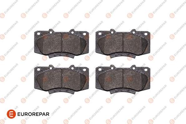 EUROREPAR 1682315880 - Kit de plaquettes de frein, frein à disque cwaw.fr