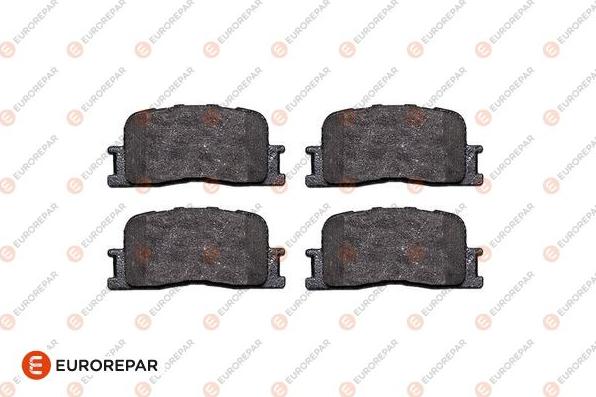 EUROREPAR 1682311280 - Kit de plaquettes de frein, frein à disque cwaw.fr