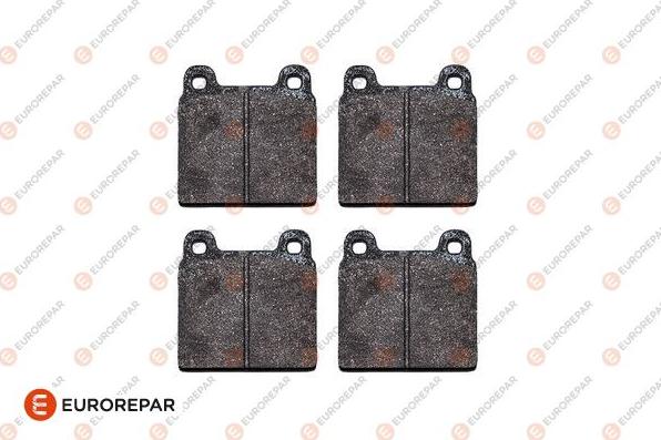 EUROREPAR 1682318480 - Kit de plaquettes de frein, frein à disque cwaw.fr