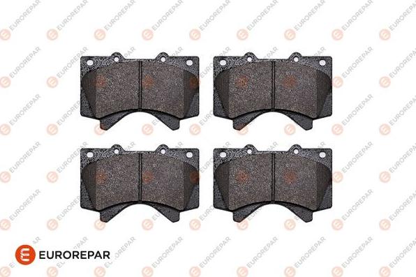 EUROREPAR 1682312080 - Kit de plaquettes de frein, frein à disque cwaw.fr