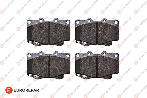 EUROREPAR 1682312380 - Kit de plaquettes de frein, frein à disque cwaw.fr