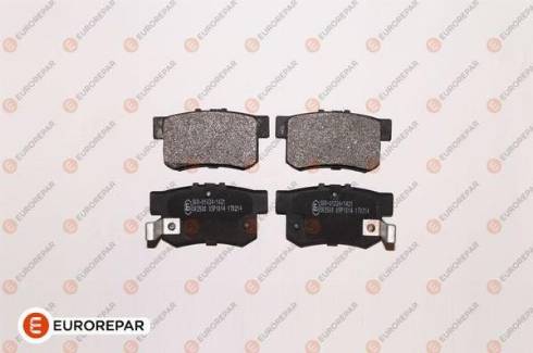 EUROREPAR 1682329680 - Kit de plaquettes de frein, frein à disque cwaw.fr