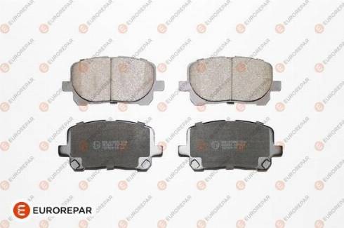 EUROREPAR 1682326580 - Kit de plaquettes de frein, frein à disque cwaw.fr