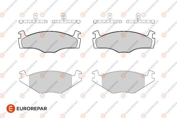 EUROREPAR 1682320280 - Kit de plaquettes de frein, frein à disque cwaw.fr