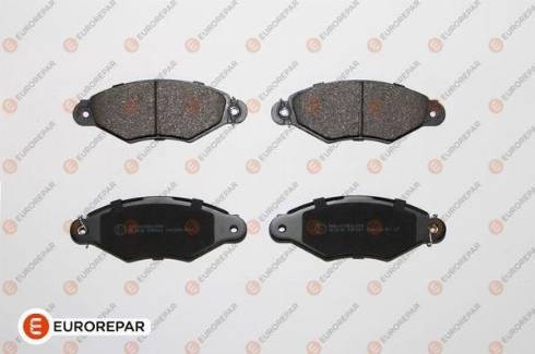 EUROREPAR 1682328880 - Kit de plaquettes de frein, frein à disque cwaw.fr