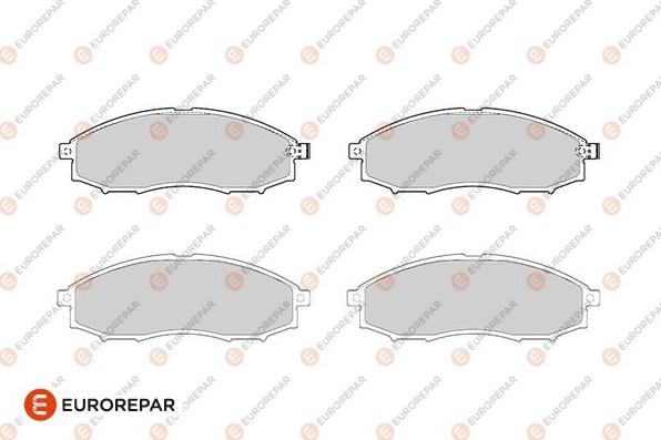 EUROREPAR 1682322580 - Kit de plaquettes de frein, frein à disque cwaw.fr