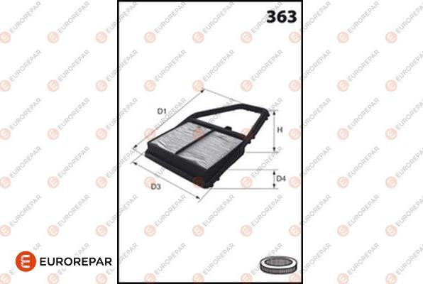 EUROREPAR 1682259680 - Filtre à air cwaw.fr