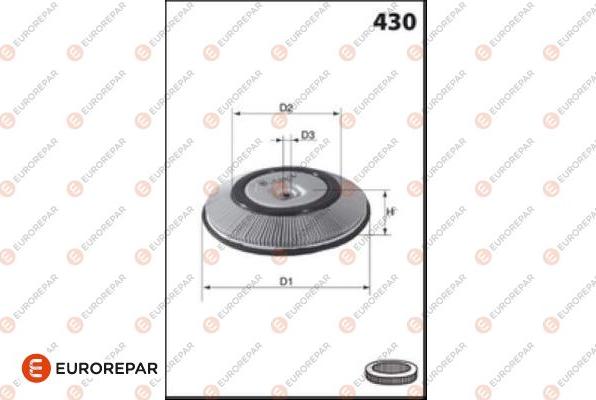 EUROREPAR 1682256980 - Filtre à air cwaw.fr