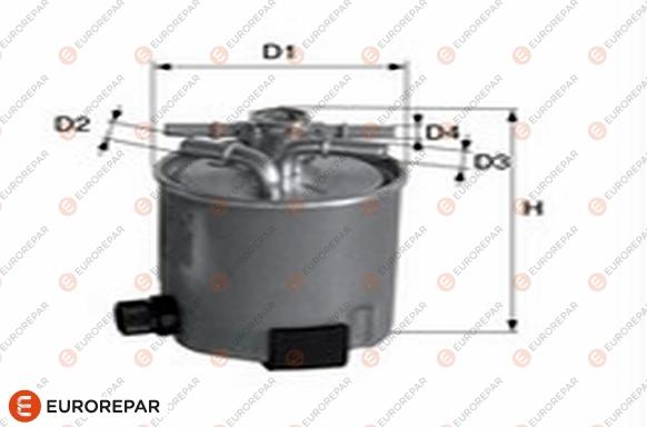 EUROREPAR 1682252880 - Filtre à carburant cwaw.fr