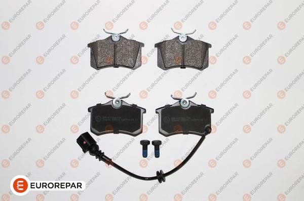 EUROREPAR 1639369780 - Kit de plaquettes de frein, frein à disque cwaw.fr