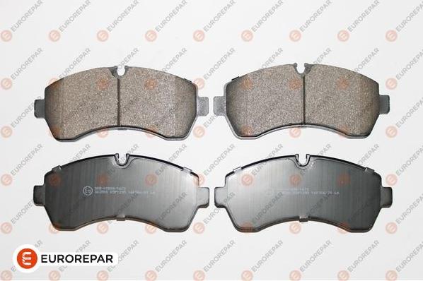 EUROREPAR 1639380480 - Kit de plaquettes de frein, frein à disque cwaw.fr