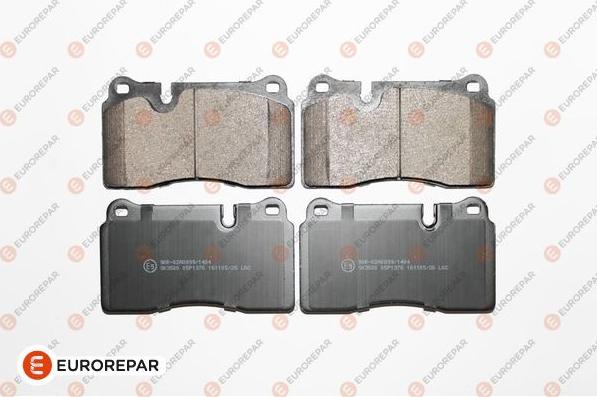 EUROREPAR 1639380180 - Kit de plaquettes de frein, frein à disque cwaw.fr