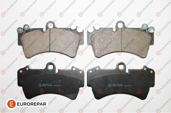 EUROREPAR 1639381180 - Kit de plaquettes de frein, frein à disque cwaw.fr