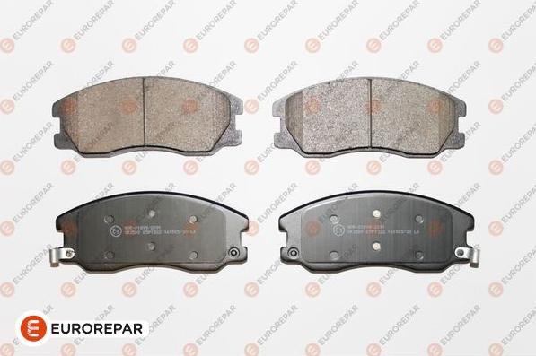 EUROREPAR 1639383280 - Kit de plaquettes de frein, frein à disque cwaw.fr