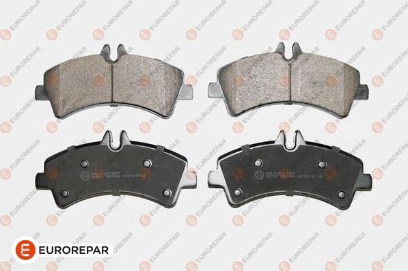 EUROREPAR 1639379880 - Kit de plaquettes de frein, frein à disque cwaw.fr