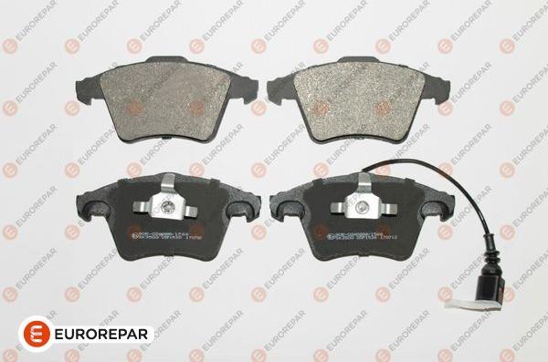 EUROREPAR 1639375680 - Kit de plaquettes de frein, frein à disque cwaw.fr