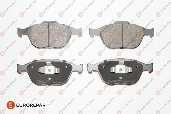 EUROREPAR 1639375080 - Kit de plaquettes de frein, frein à disque cwaw.fr