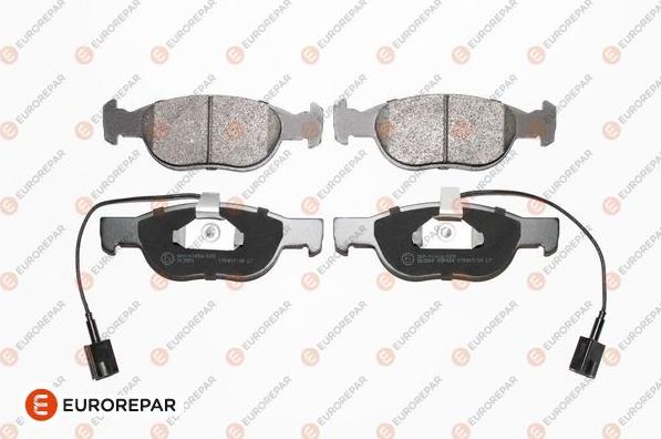 EUROREPAR 1639375380 - Kit de plaquettes de frein, frein à disque cwaw.fr