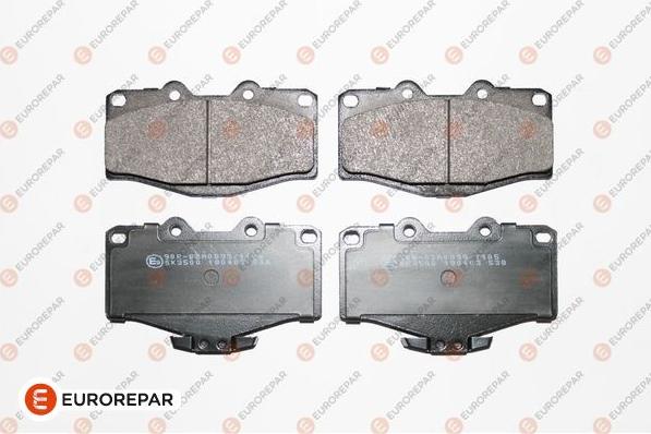 EUROREPAR 1639375780 - Kit de plaquettes de frein, frein à disque cwaw.fr