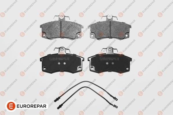 EUROREPAR 1639376480 - Kit de plaquettes de frein, frein à disque cwaw.fr