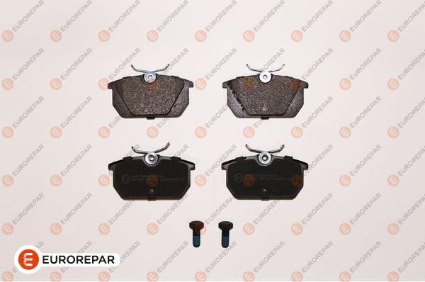 EUROREPAR 1639370880 - Kit de plaquettes de frein, frein à disque cwaw.fr