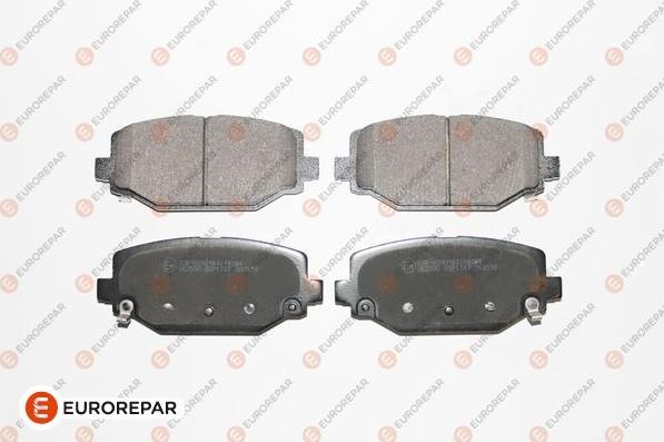 EUROREPAR 1639371480 - Kit de plaquettes de frein, frein à disque cwaw.fr