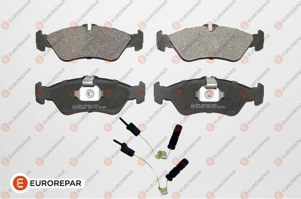 EUROREPAR 1639371580 - Kit de plaquettes de frein, frein à disque cwaw.fr