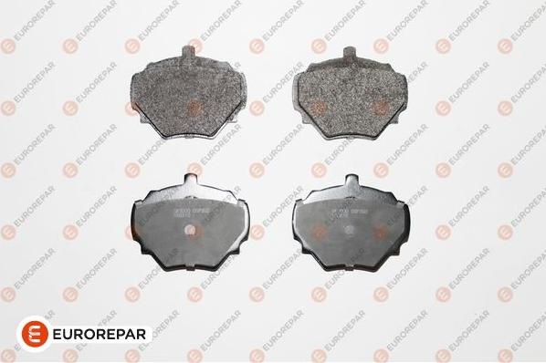 EUROREPAR 1639371680 - Kit de plaquettes de frein, frein à disque cwaw.fr