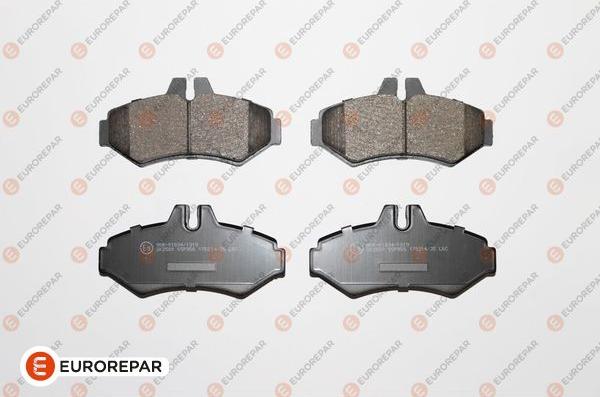 EUROREPAR 1639371880 - Kit de plaquettes de frein, frein à disque cwaw.fr